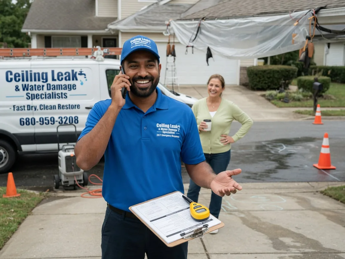 Ceiling Leak Cleanup Middlesex, NJ FAQs